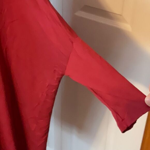 Piko 1988 Bamboo Red Long Top Tee XL - Picture 2 of 2